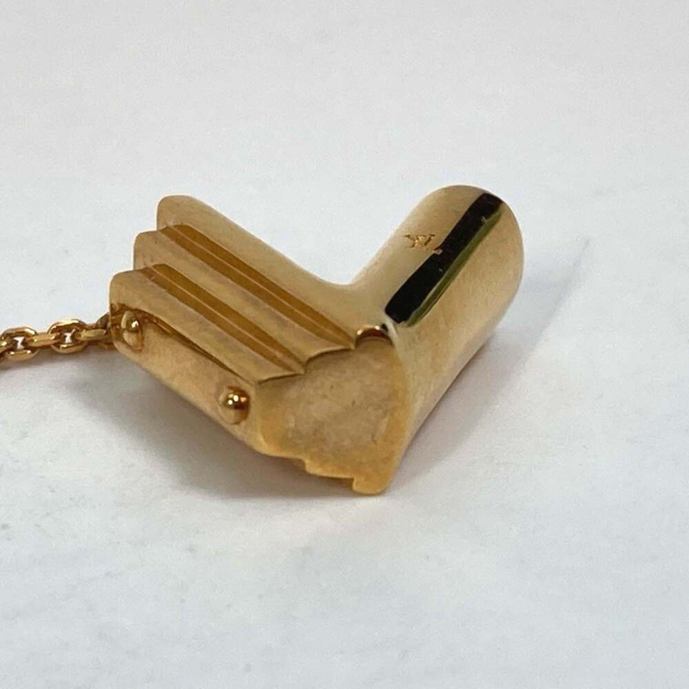 LOUIS VUITTON Gold Necklace - Picture 4 of 12